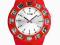 ZEGAREK Z TELEFONEM, CZERWONY