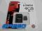 Karta Pamięci KINGSTON 4GB Micro + adapter