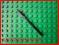 Lego 4497 włócznia czarna 1szt.