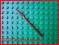 Lego 4497 włócznia brązowa 1szt.