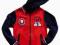 ~SPOKO~NOWA bluza STREET 16A-158/164 baseball red