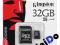 Karta microSD + adapter 32GB class10 Galaxy iPhone