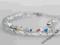 Swarovski BICONE Bransoletka 18 - 21 cm 4 kolory