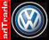 SWIATLA LED POWITALNE LOGO VW TUNING 3D LASER CREE