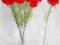 GF1-4 czerwony gożdzik,sztuczne kwiaty
