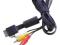 NOWY KABEL AV AUDIO VIDEO DO PS2, PS3 PLAYSTATION