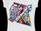 -MONSTER HIGH- bluzka t-shirt WYPRZEDAŻ biała 146