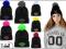 CZAPKA krasnal beanies POMPON MIKOŁAJ BAD HAIR DAY