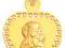 MEDALIK Złoty, pr. 585 (14KT) - NAJLEPSZA CENA!