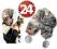 -50% CZAPKA USZATKA CIEPŁA ZIMOWA LIS FUTRZAK 345