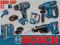 BOSCH zestaw GLI GSA GSR GBH 18V L-BOXX