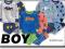 NEXT WIOSNA PIŻAMKI CAR BRIGHT/BLUE/YELLOW 3-4 L