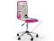 Młodzieżowy fotel biurowy FUN-1 różowy pink FUN1