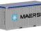 AWM 491893 Maersk 20ft. open Top Container