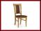 Eleganckie krzesło drewniane KONRAD olcha szenil