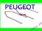 Klucze Haki wyjmaki demontaż wymiana radia Peugeot