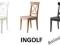 IKEA krzesło / krzesełko / stołek INGOLF kurier