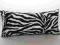 Dekoracyjna poduszka w zwierzęcy wzór zebra