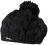 Beret Barts Vicky pompon czarny *W-Wa