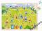 Drewniane puzzle  MECZ 96 el. GOKI