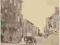 pocztówka Kalisz w czasie wojny 1914. Ulica Wrocła