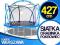 Trampolina ogrodowa z siatką 427cm 14ft Funtek USA