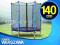 Trampolina ogrodowa z siatką 140 CM NEOSPORT