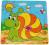 EDUKACYJNE PUZZLE DREWNIANE 9 klocki dla maluszka