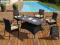 WYPRZEDAŻ! Komplet 4 krzesła+stolik VERTORI