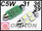 Żarówka LED 4x SMD 5050 C5W C10W 36mm 39mm 31mm 26