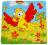 EDUKACYJNE PUZZLE DREWNIANE 9 klocki dla maluszka