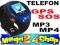 ZEGAREK + TELEFON + LOKALIZATOR GPS + SOS MP3 MP4