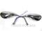 LUSTERKA OWAL YAMAHA SUZUKI SKUTER CHROM 7056