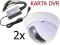 ZESTAW MONITORING ZDALNY KARTA DVR 2xKK-901P CCTV