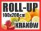 ROLL-UP 100x200 blockout rollup PROJEKT KRAKÓW HIT