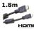 1,8m KABLE miniHDMI PRZEWÓD HD 3D + FILTRY LUBLIN