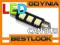 Żarówka led 42mm 3xSMD 5050 Canbus C5W C10W Canbus