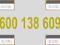 -- 600 138 609 -- ZŁOTY NUMER T-MOBILE, F. VAT 23%