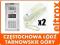 DOMOFON CYFROWY 2-RODZINNY ZESTAW GW GENWAY, GY02