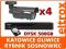 ZESTAW MONITORINGU 4 KAMERY 700 LINII EFFIO-E Z423