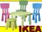 IKEA 18 MAMMUT 3x krzesełko stolikO stołek GRATIS