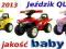 SUPER Efektowny JEŹDZIK  Baby Mix  QUAD Jeździdło