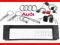 Audi A4 od 2001 ramka separator klucze złącze iso