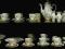 Serwis kawowy 12 osobowy, porcelana, Broholm