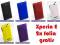 SONY XPERIA E c1505/c1605 ETUI RUBBER slim CaSe +G