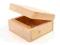 Drewniane pudełko kwadrat 15,5cm - decoupage