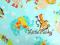 Tkanina MINKY DWUSTRONNE ZOO 76x100cm # F 676