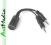 adapter 2 wtyki Jack 3,5 - DIN545 gniazdo RADMOR