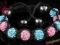 G1402 KR BRANSOLETKA SHAMBALLA CYRKONIE 9 KUL BG