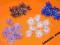 SCRAPBOOKING KWIATKI Z KRYSZTAŁEM 2,5 CM OP. 8 SZ